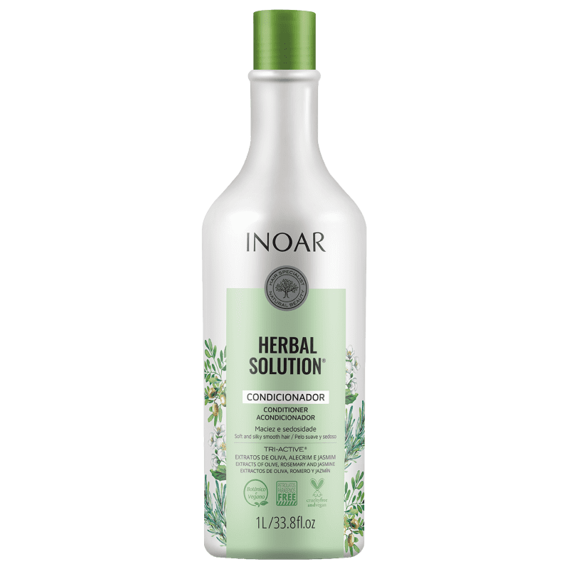 Inoar Herbal Solution Hair Hydration Kit  35fl.oz 1000ml - Keratinbeauty