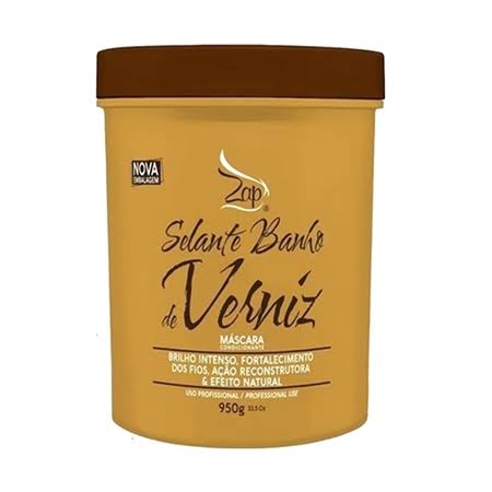 Zap Banho De Verniz Deep Nutrition Hair Mask 950g - Keratinbeauty